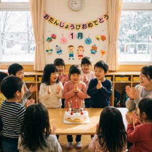 1月のお誕生日会